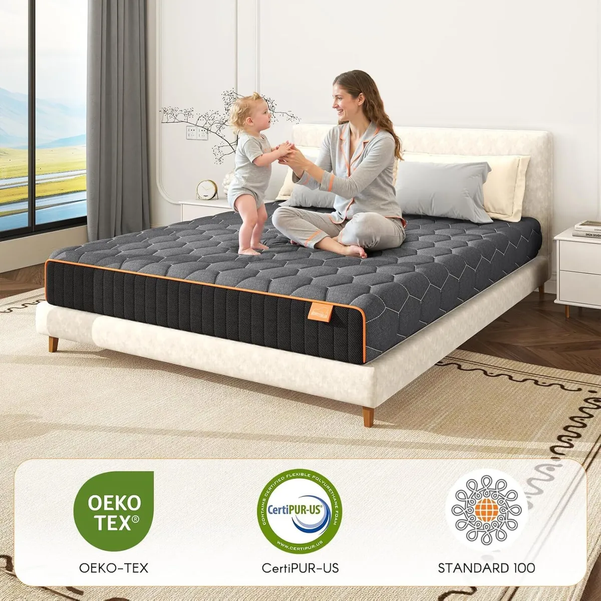 Mattress Breathable Foam for Cool Sleep Pressure - Image 3