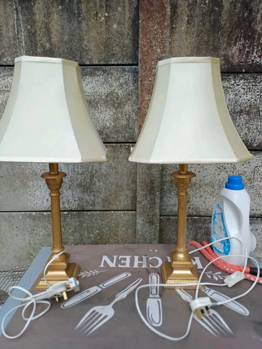 Vintage Table Lamps - Image 1