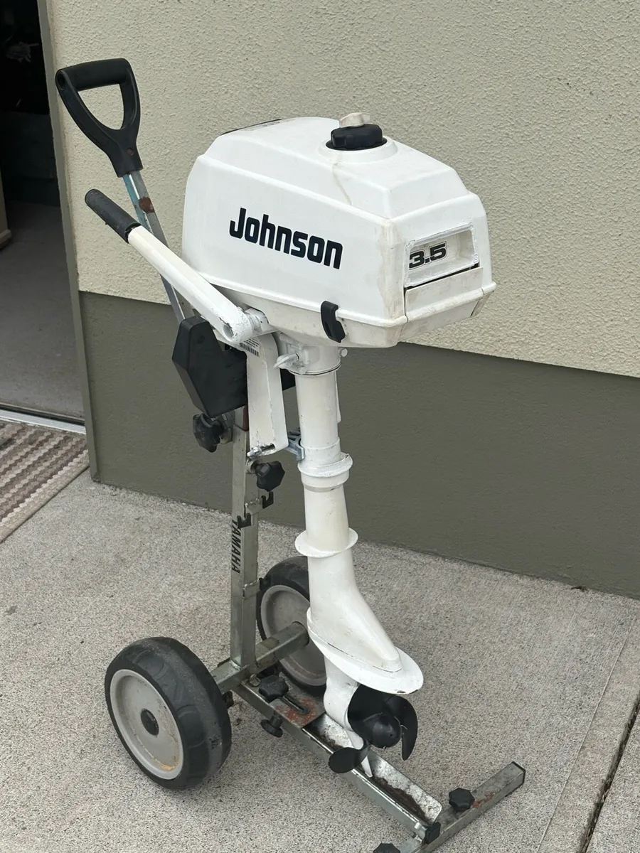 Johnson 3.5hp outboard - Image 1