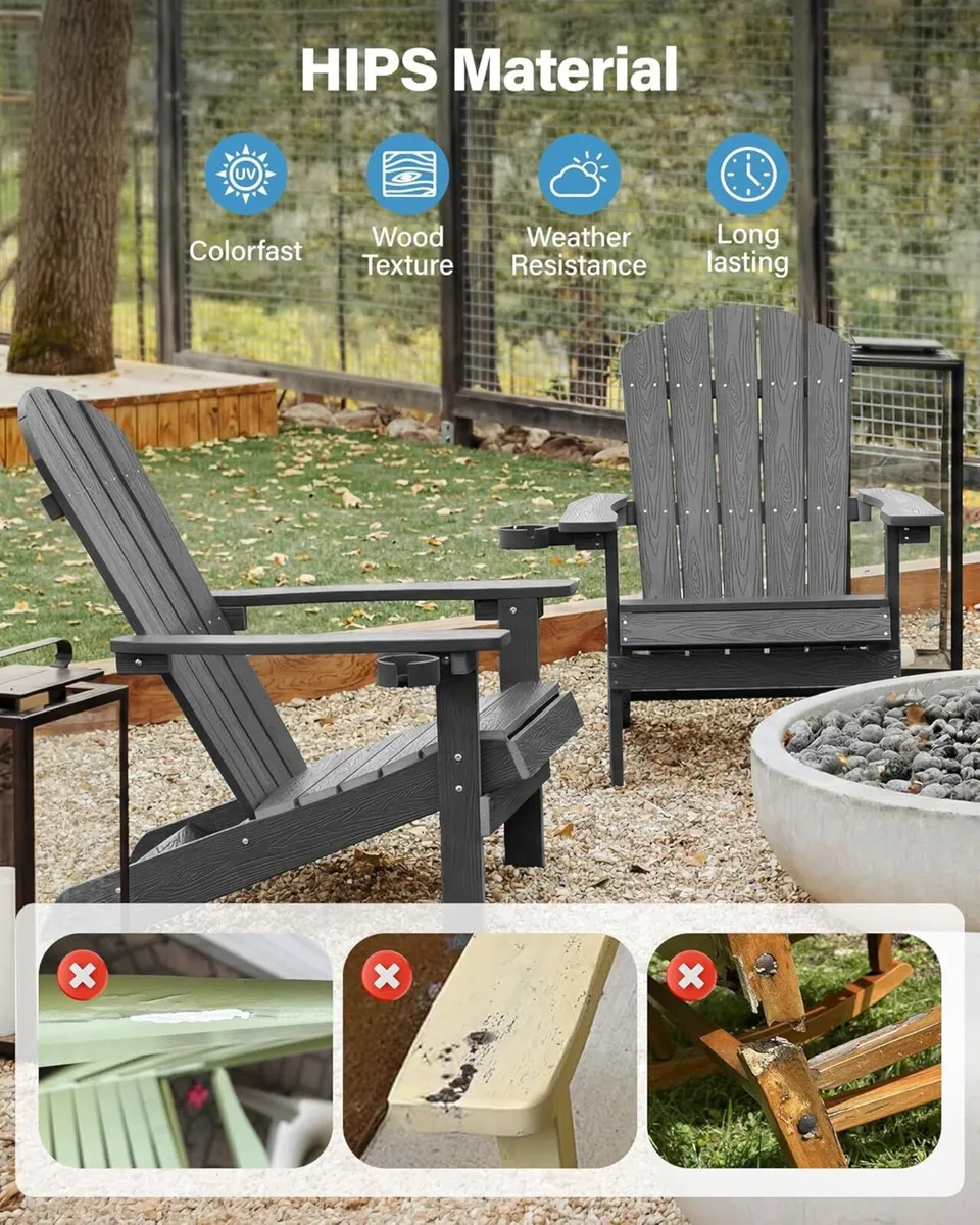 Adirondack Chair for Garden: Garden Chairs - Image 4