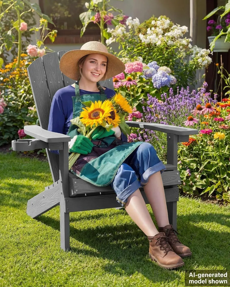 Adirondack Chair for Garden: Garden Chairs - Image 2