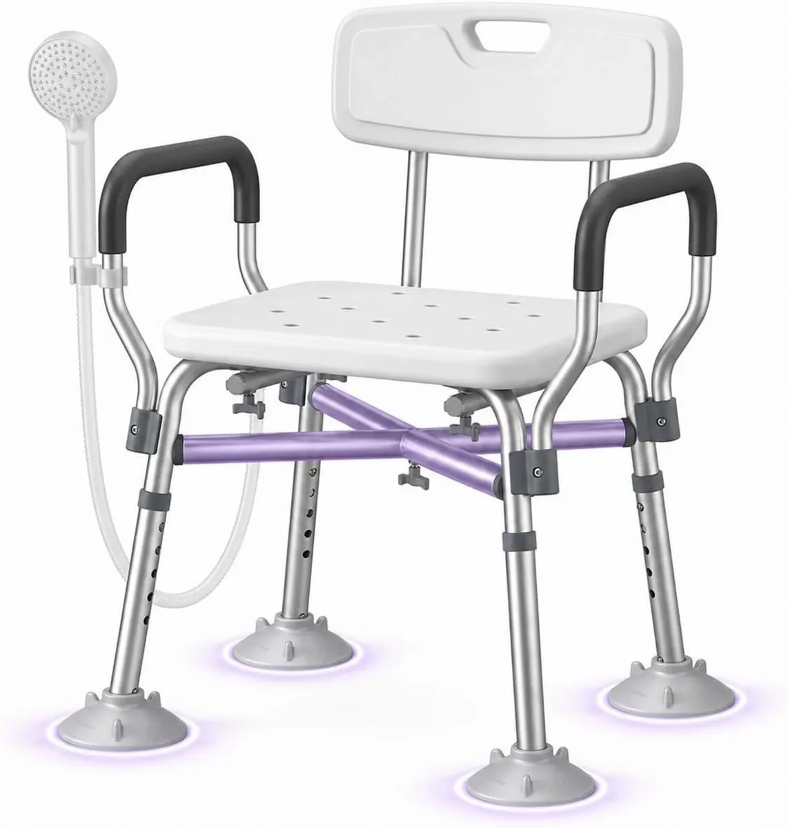 Shower Chair to Sit on in with Arms - Image 1