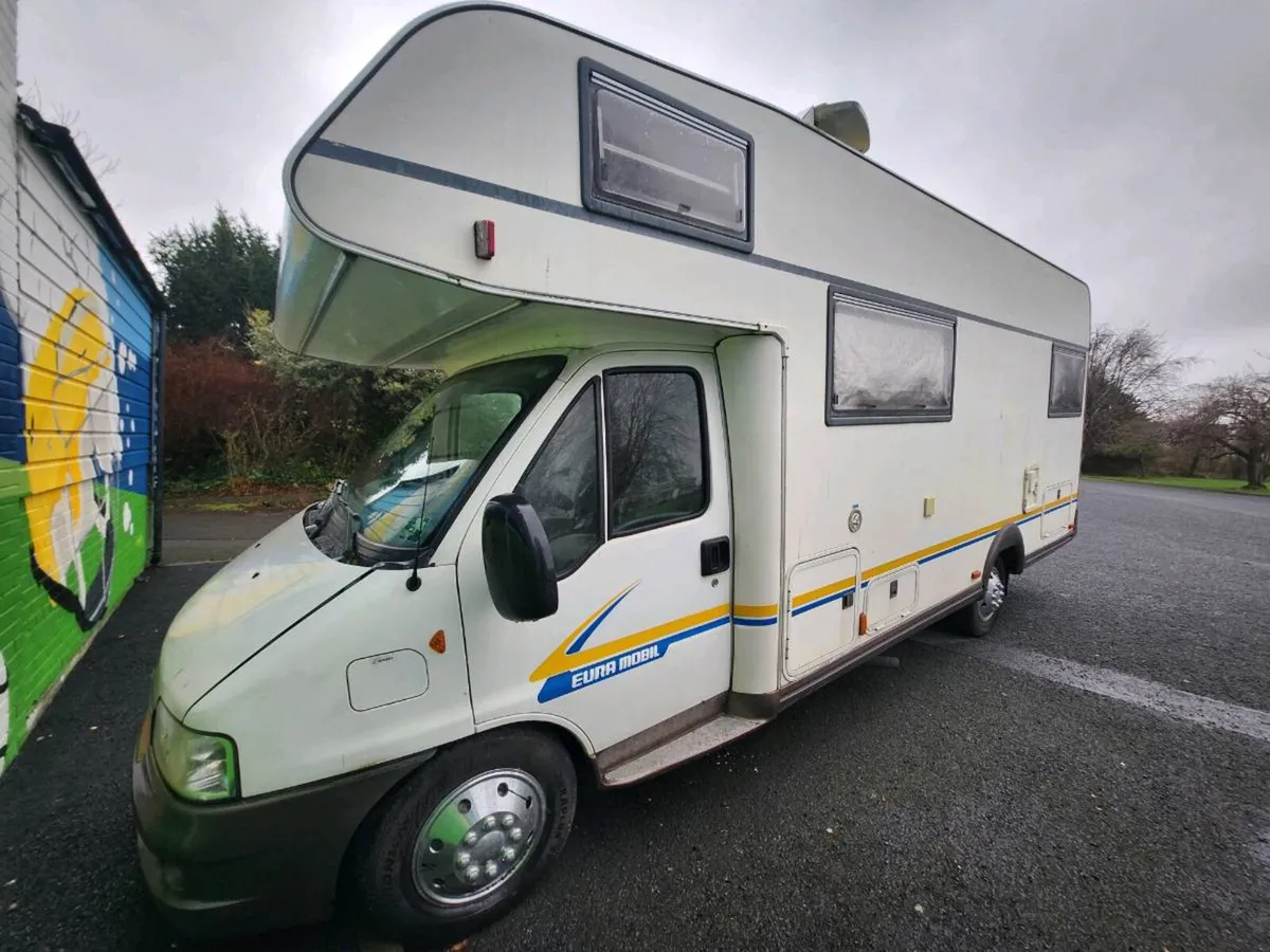 Fiat Ducato Eura Mobil 02 6 berth motorhome camper - Image 1