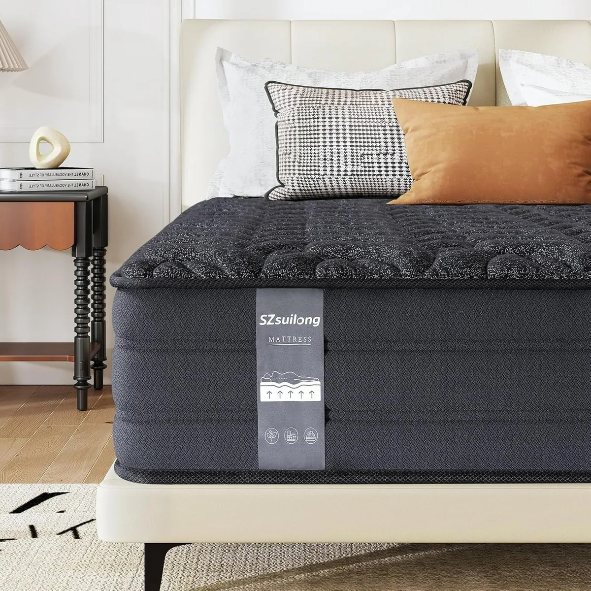 Memory Foam Hybrid Mattress Pocket Sprung Medium - Image 1