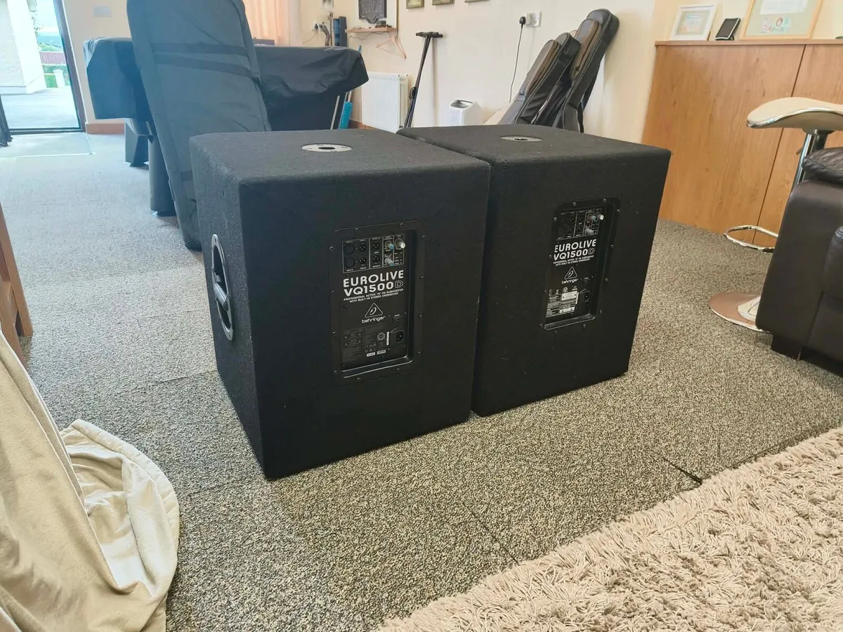 Behringer 15" Active Subwoofer Pair - Image 2