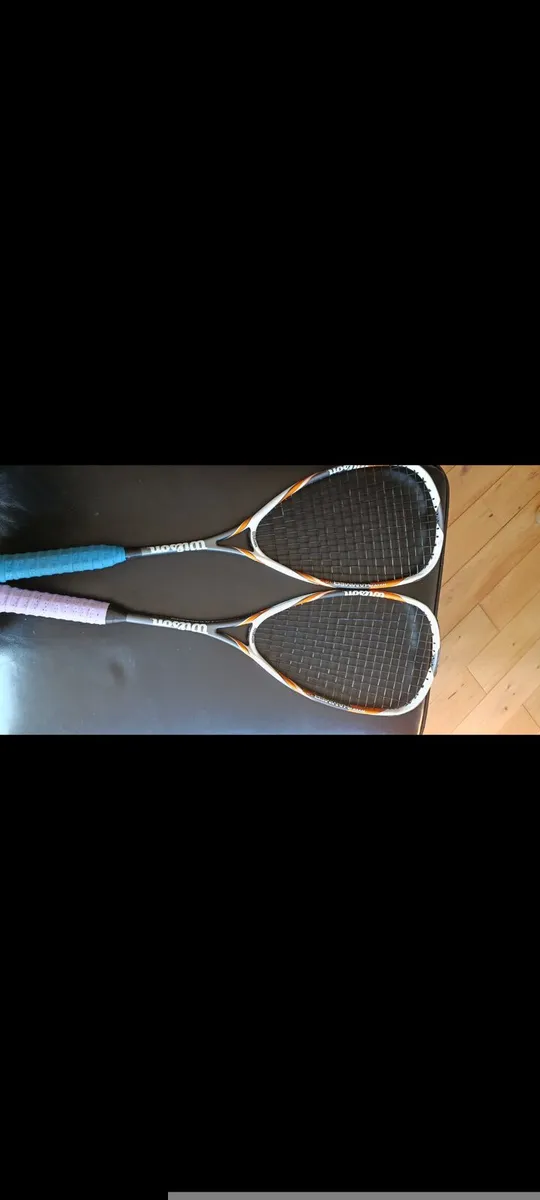 WILSON Squash rackets x2 - Image 1