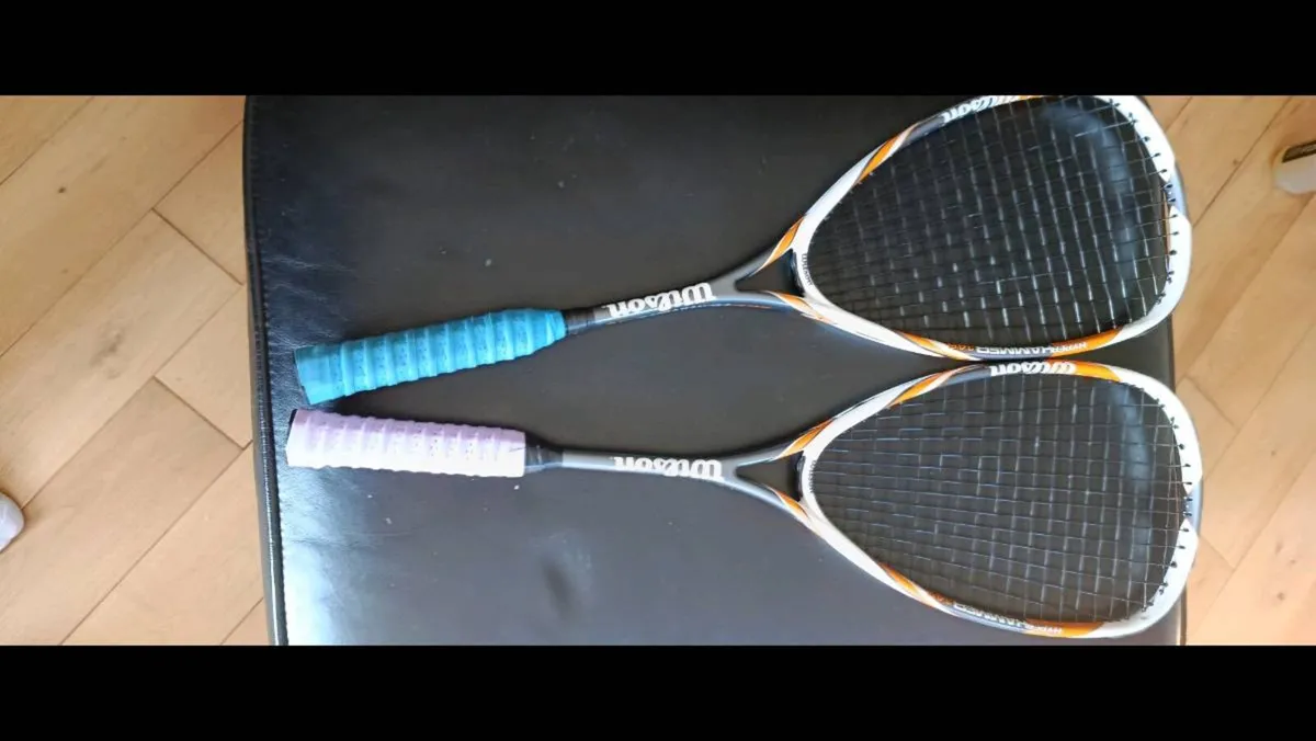 WILSON Squash rackets x2 - Image 3
