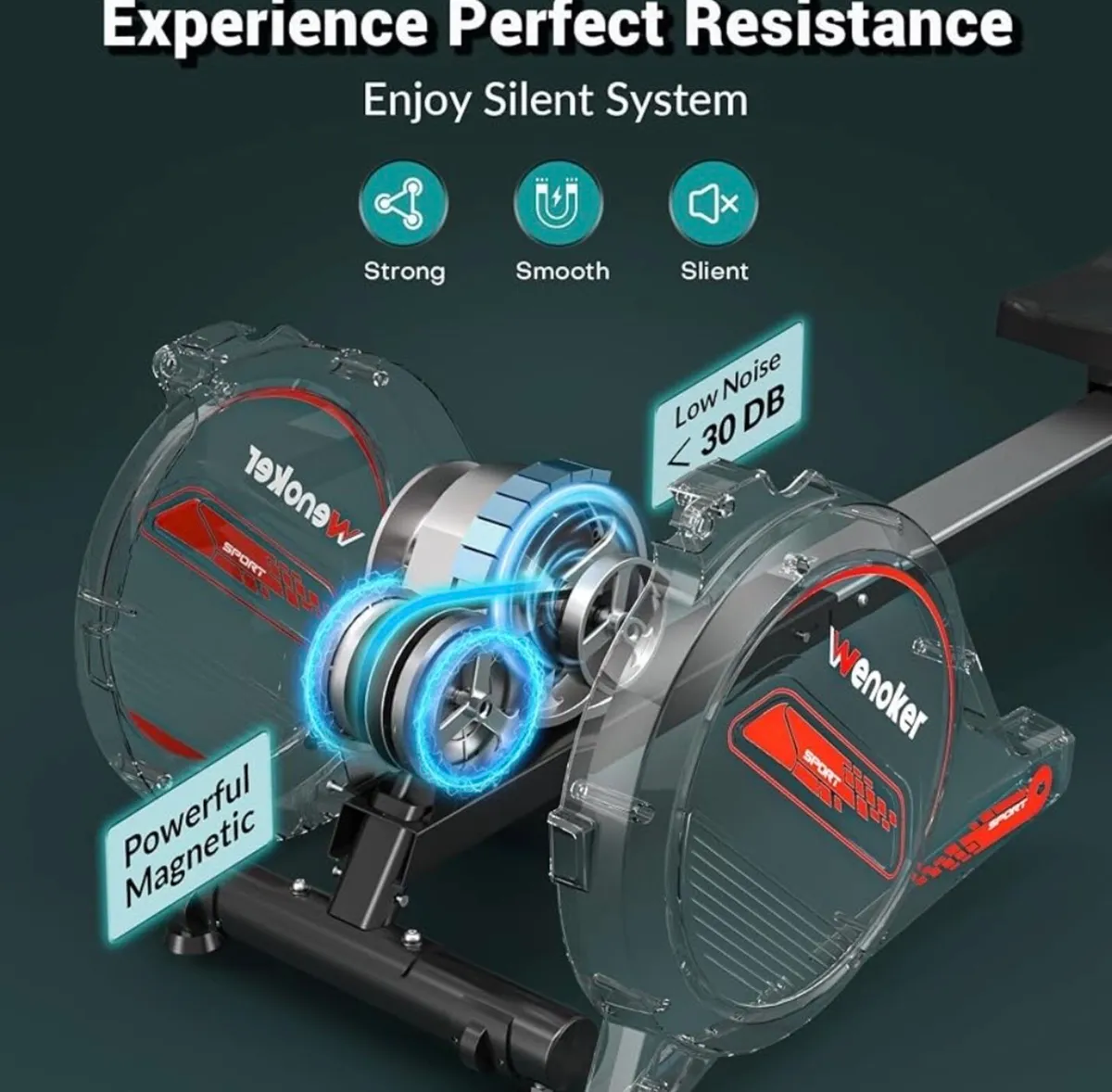 Rowing Machine - Like New - Image 2
