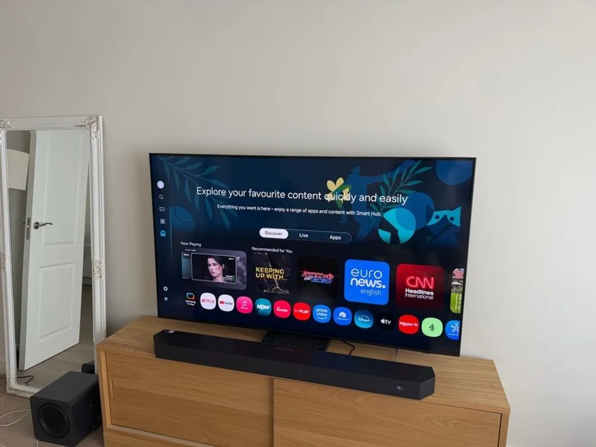 Samsung 65 Smart 4k mini LED TV - Image 1