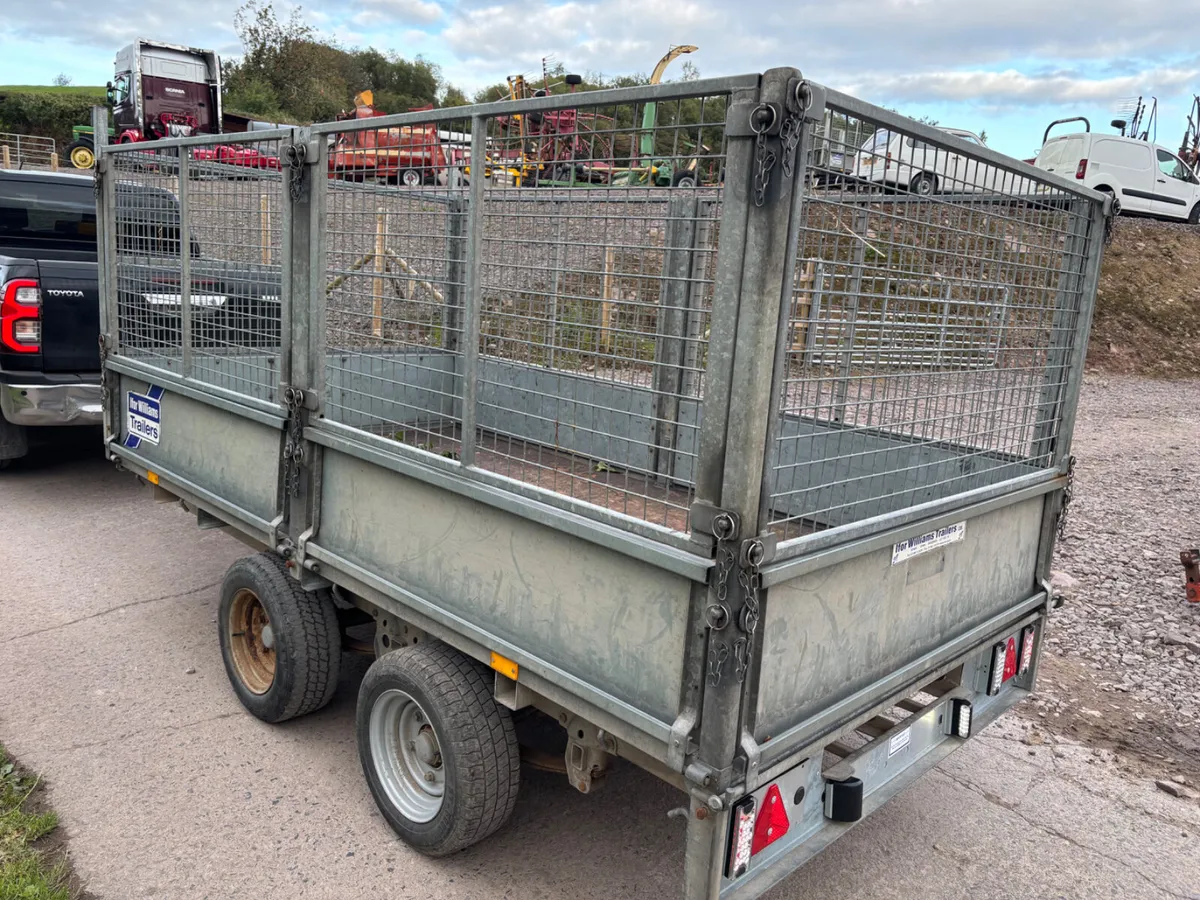 Ifor williams 10ft x 5ft 6” Dropside/ mesh trailer - Image 4