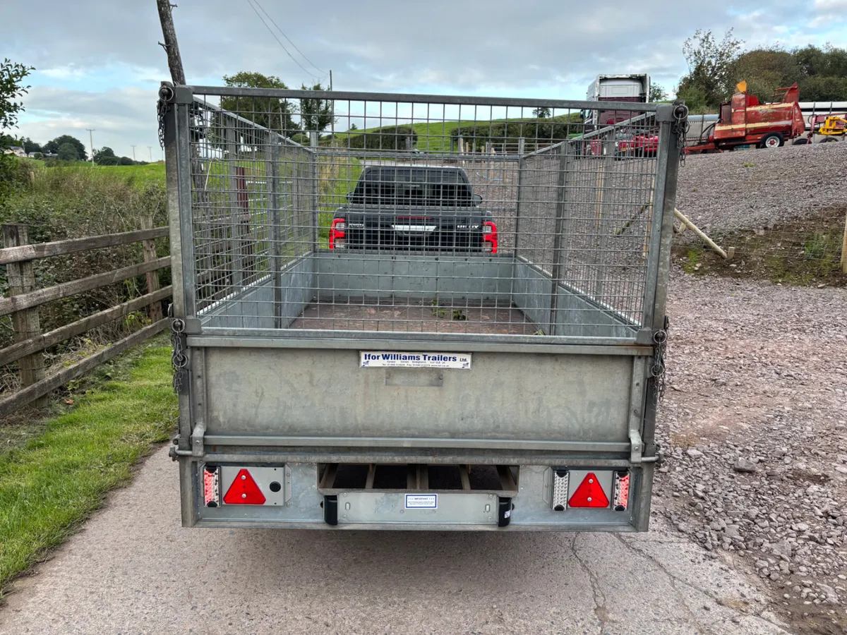 Ifor williams 10ft x 5ft 6” Dropside/ mesh trailer - Image 3