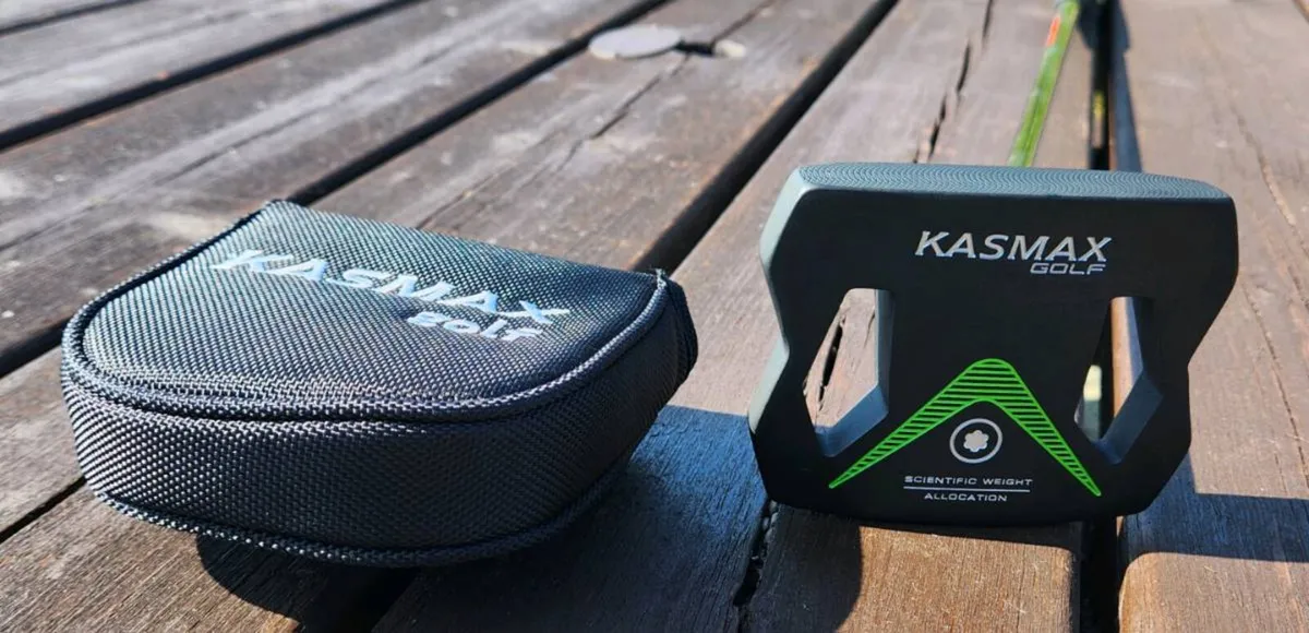 NEW Kasmax zero torque mallet putter 35" h/cover - Image 2