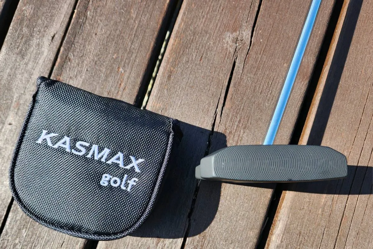 NEW Kasmax zero torque mallet putter 35" h/cover - Image 3