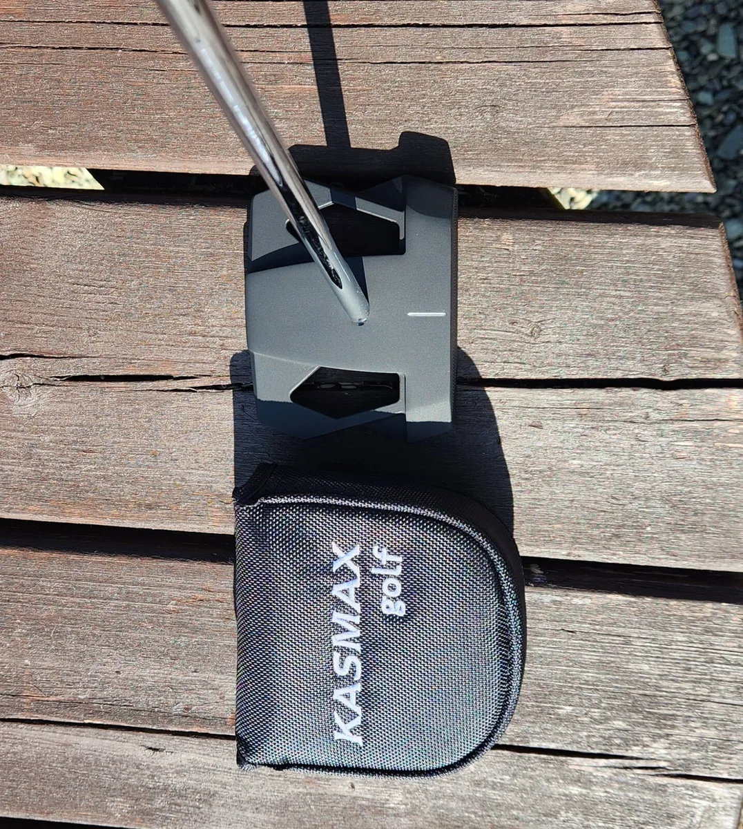 NEW Kasmax zero torque mallet putter 35" h/cover - Image 4