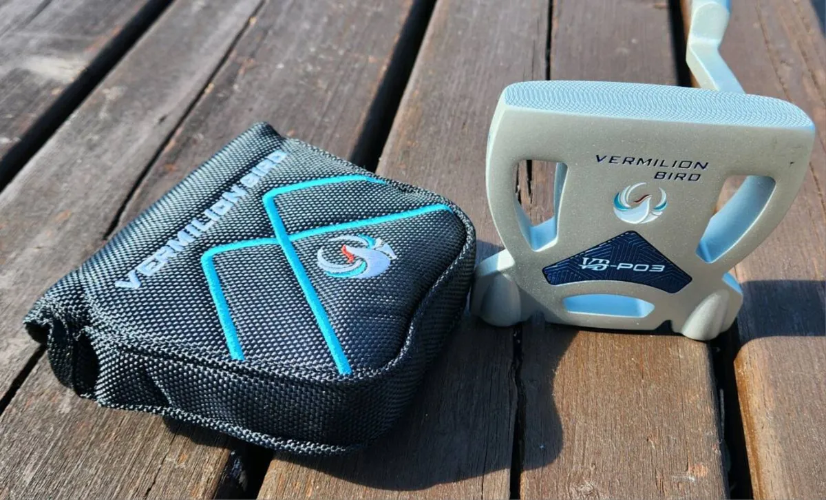 NEW Vermillion Bird PO3 mallet putter 34" h/cover - Image 2