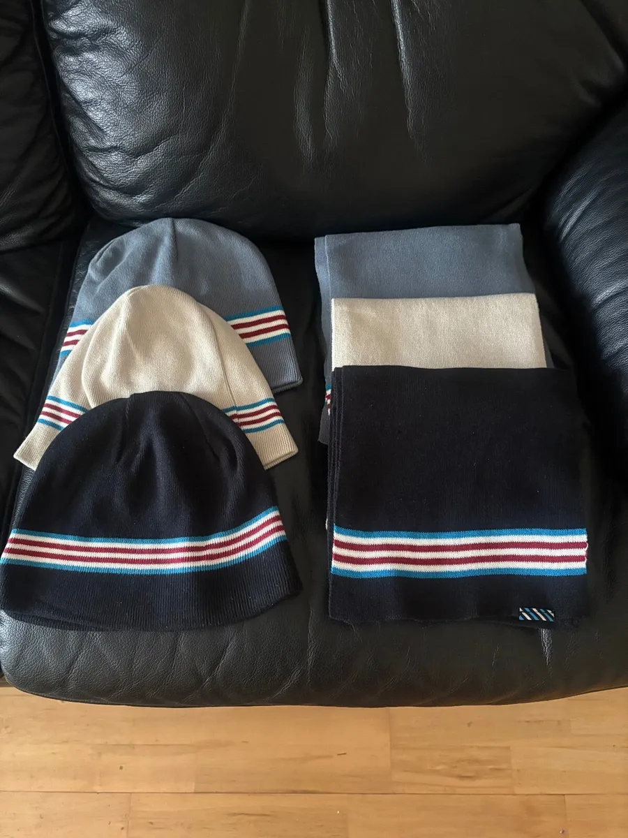 3 x Matching Scarfs & Hats