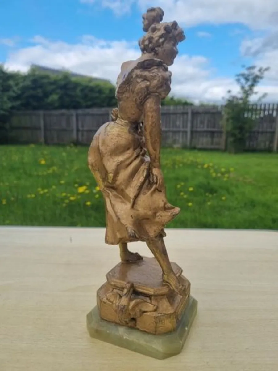 French figurine in the Art Nouveau style - Image 2