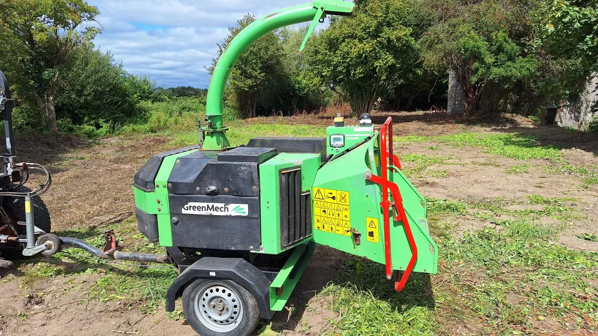 GreenMech Diesel Woodchipper - Image 1