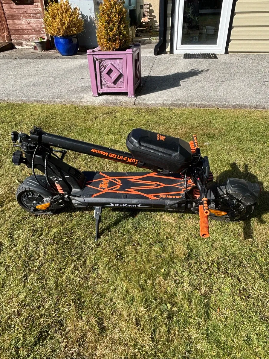 Kukirin G2 master 2025-360KM-steering damper+seat - Image 3