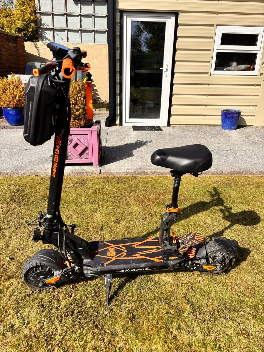 Kukirin G2 master 2025-360KM-steering damper+seat - Image 4