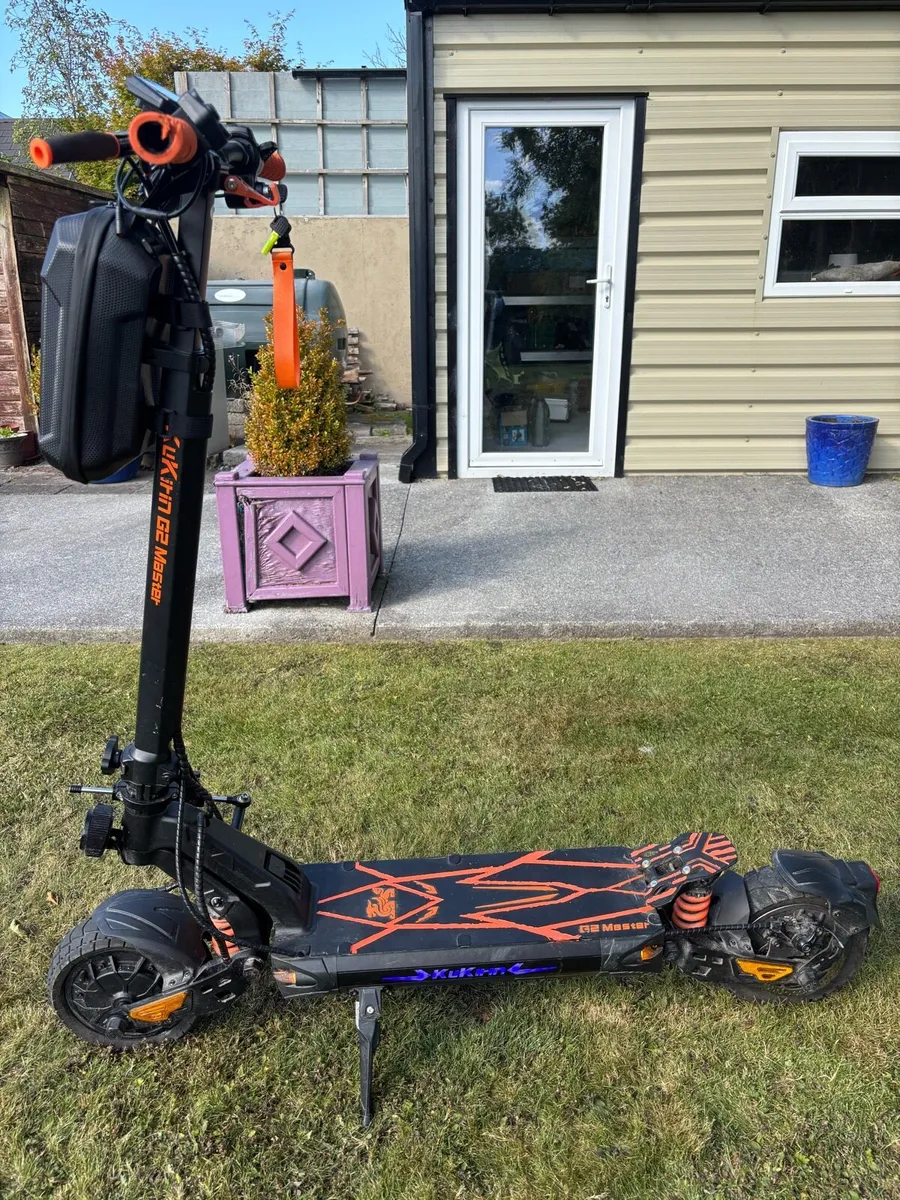 Kukirin G2 master 2025-360KM-steering damper+seat - Image 1