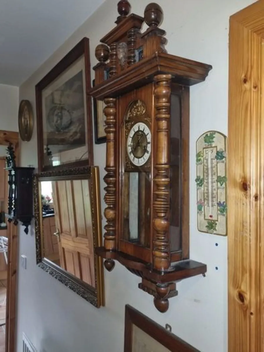 Gustav Becker - German wall clock - Image 2