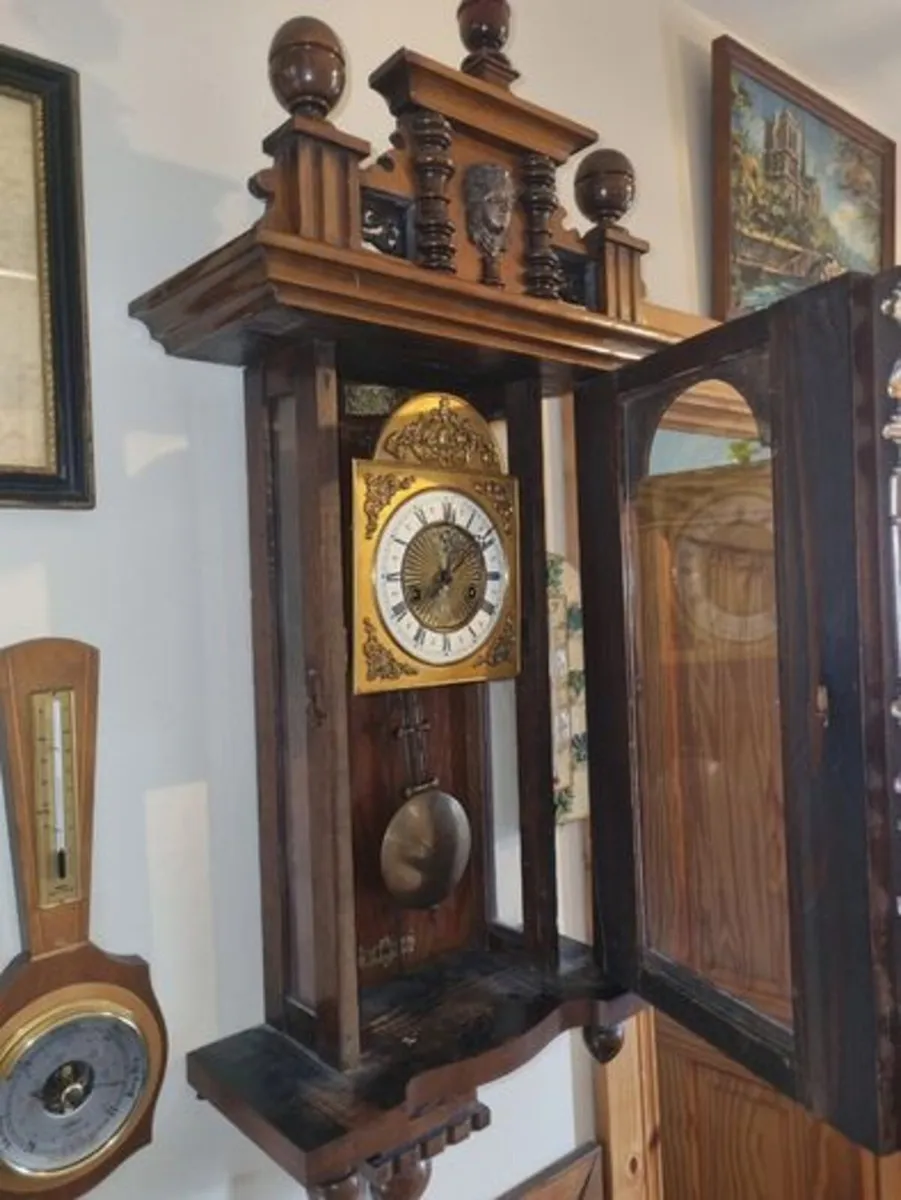 Gustav Becker - German wall clock - Image 3