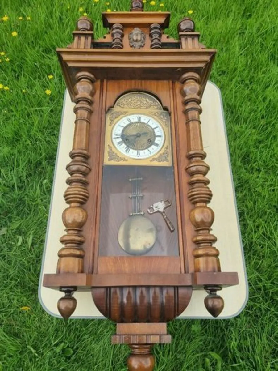 Gustav Becker - German wall clock - Image 4