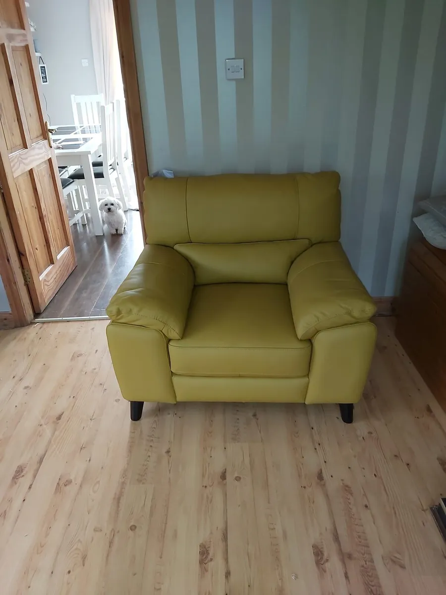 Leather sofa 3 + 2 + 1 - Image 3