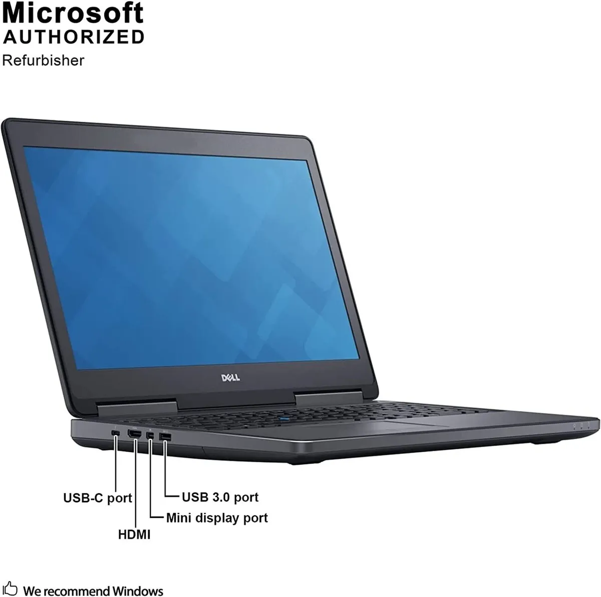 Dell Precision 7510 15.6" I7 8GB 256GB SSD GAMING - Image 2