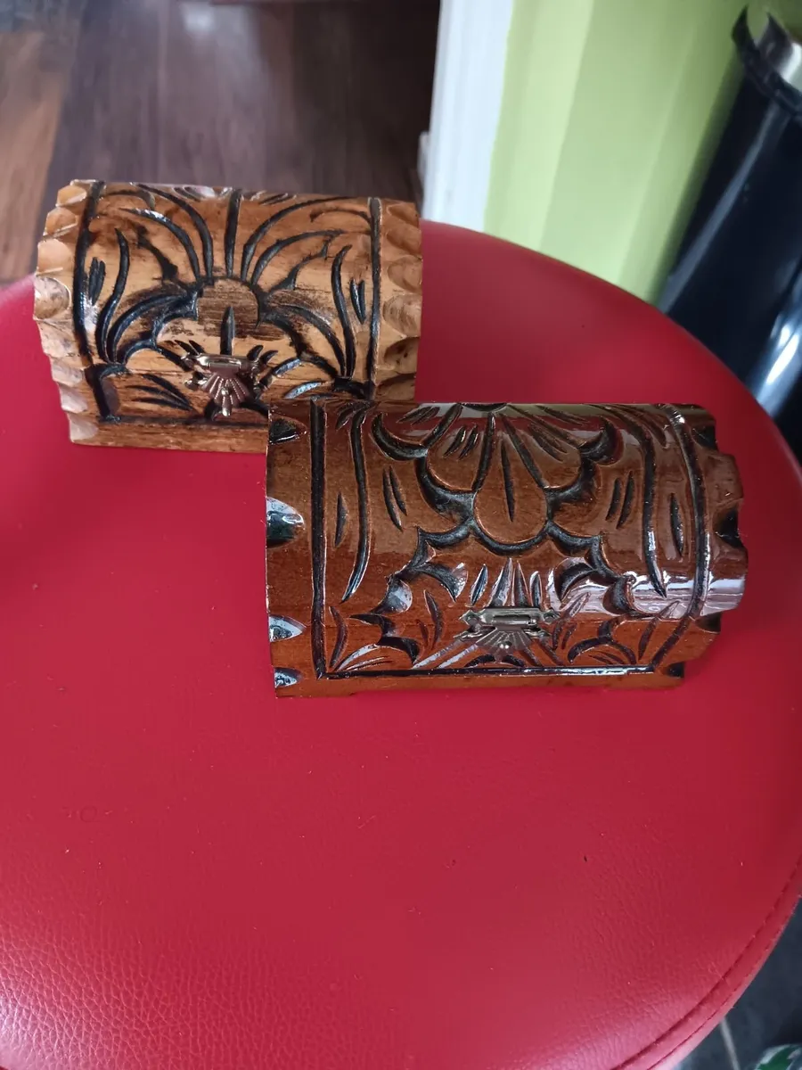 Vintage jewellery boxes - Image 1