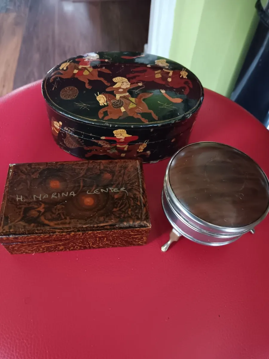 Vintage jewellery boxes - Image 2