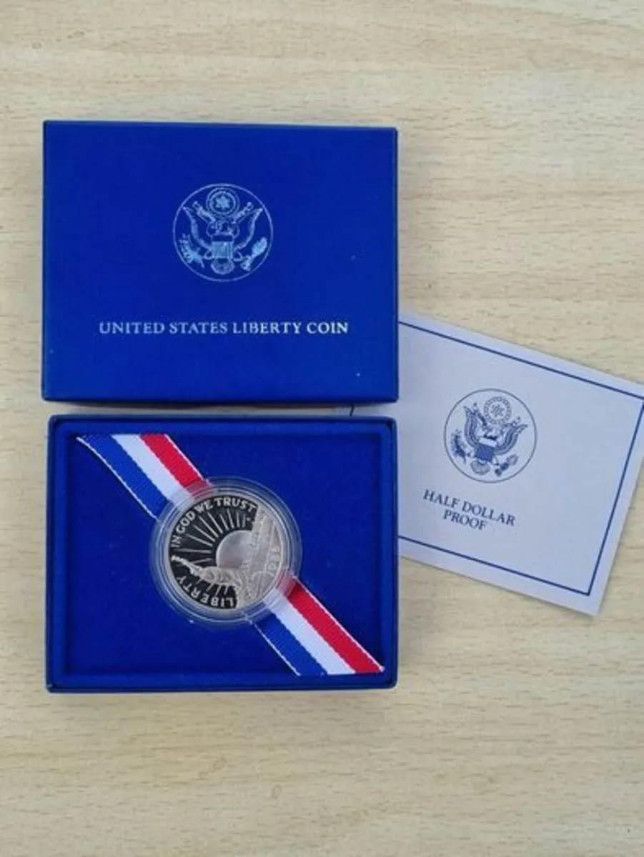 United States Liberty Coin half dollar - Image 1