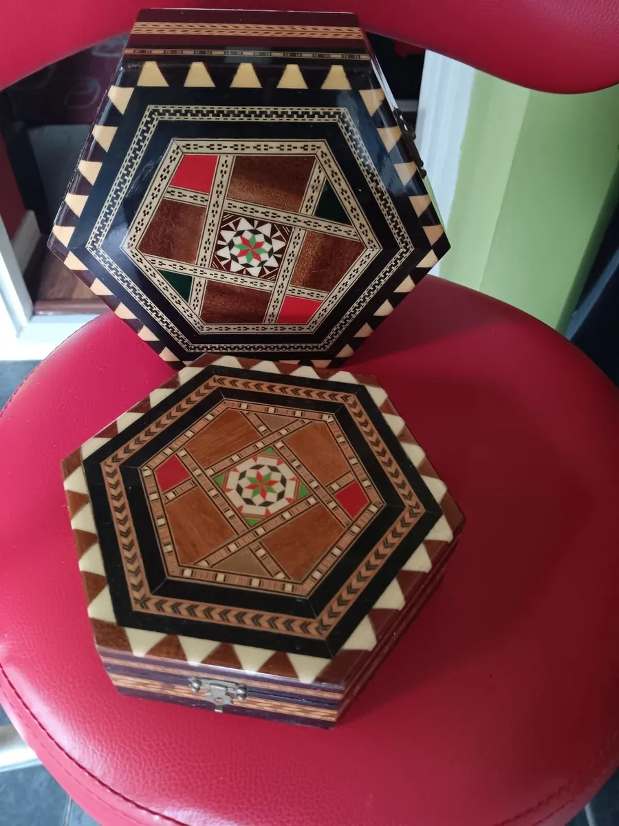 Vintage jewellery boxes - Image 3