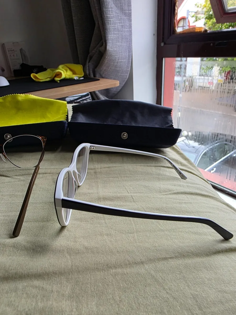Specsavers Harriet Glasses - White/Black - Like Ne - Image 4