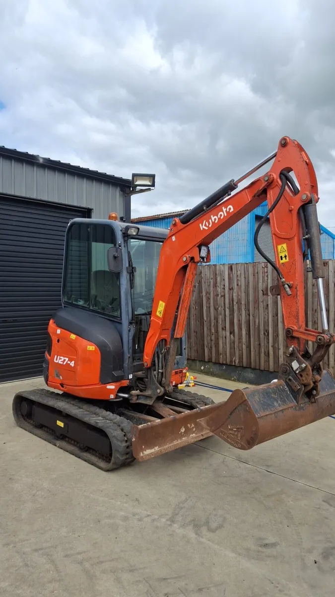 Kubota u27-4 - Image 1
