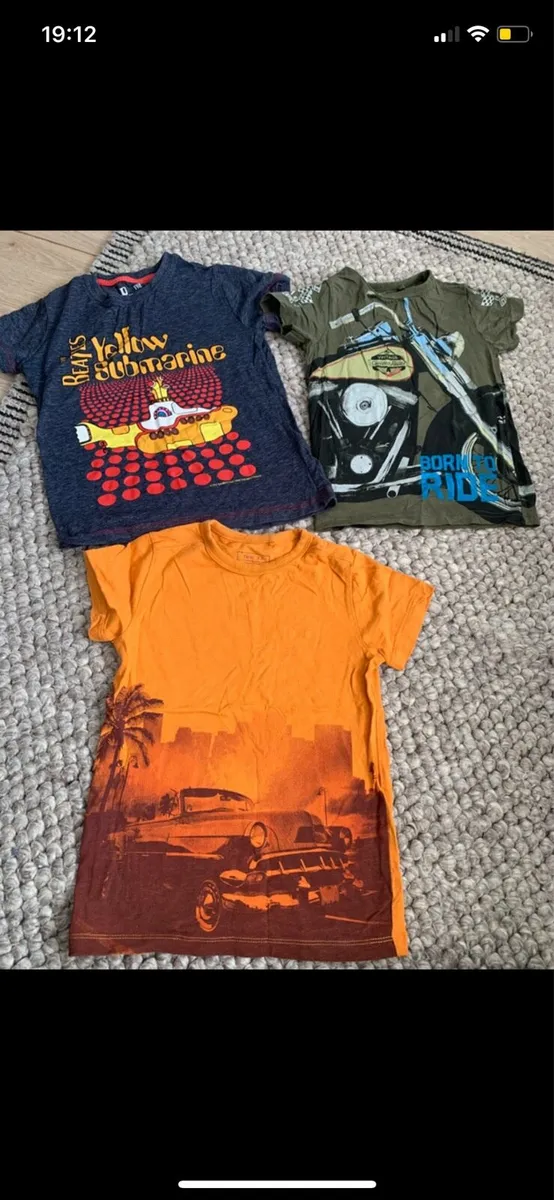 Next Boys t-shirts age 4/4-5 - Image 1