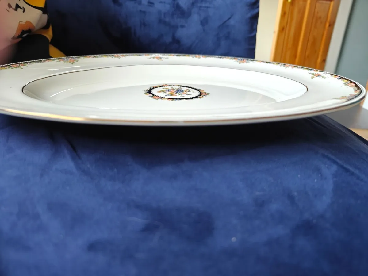 Wedgwood Osborne R4699 Large 14" Oval Plate - Image 3