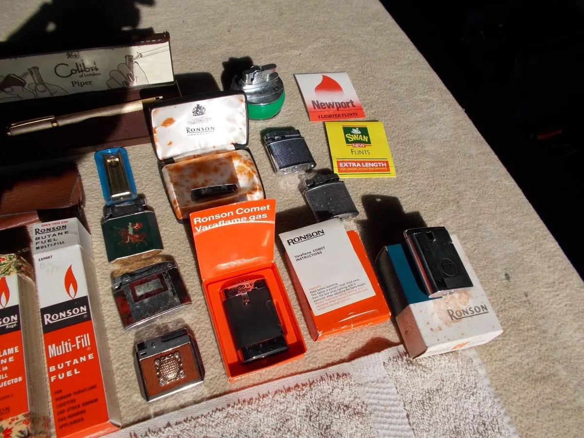 Lot of Ronson Lighters, Refills & Much More... - Image 2