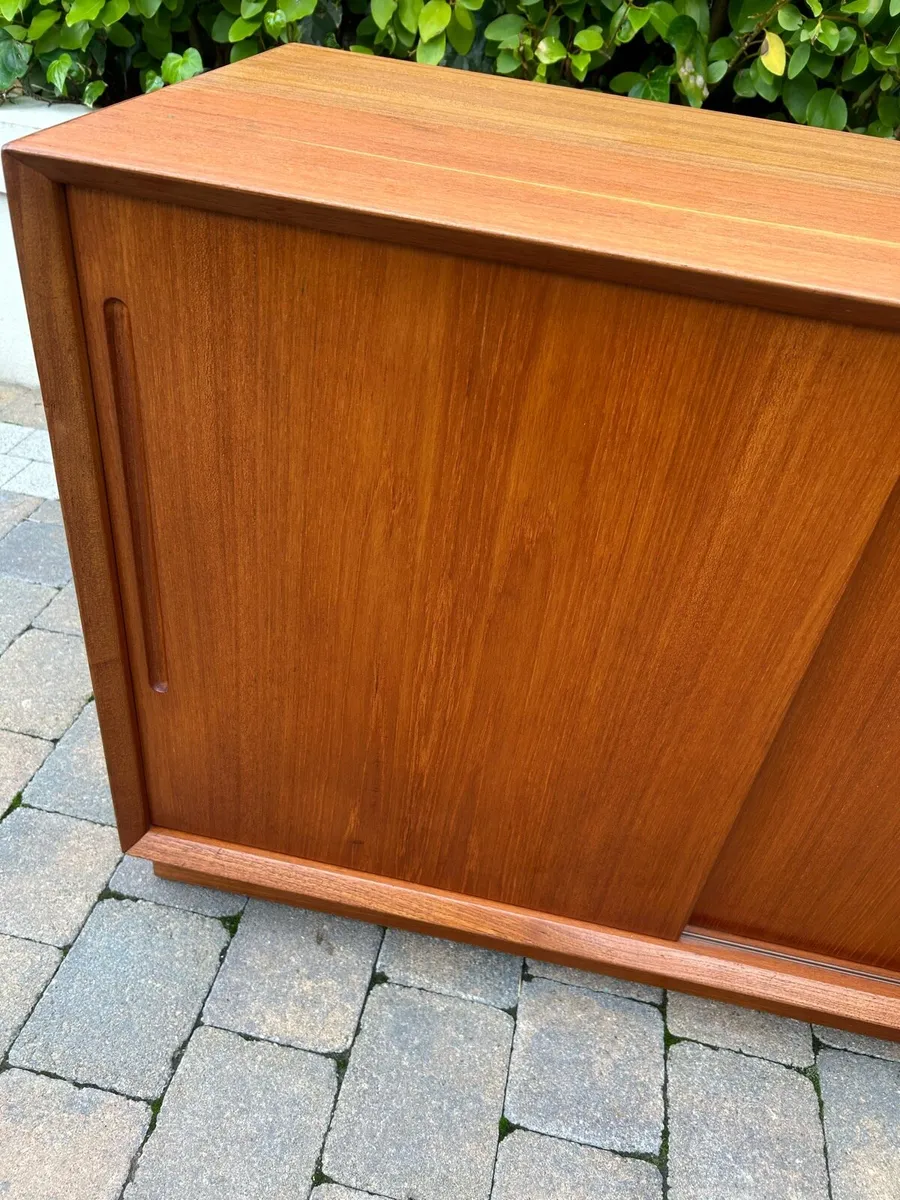 Danish record sideboard tv unit retro vintage - Image 2
