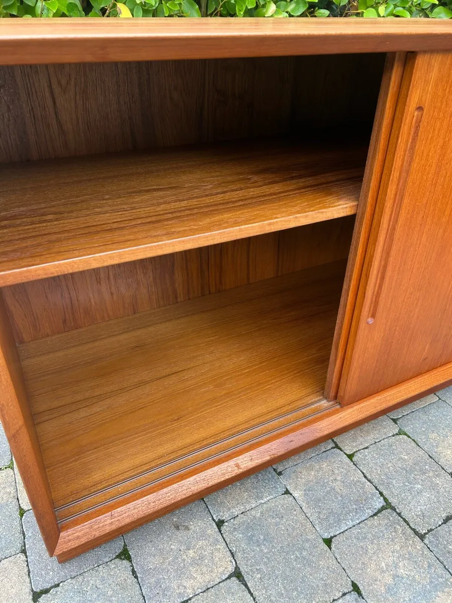 Danish record sideboard tv unit retro vintage - Image 3