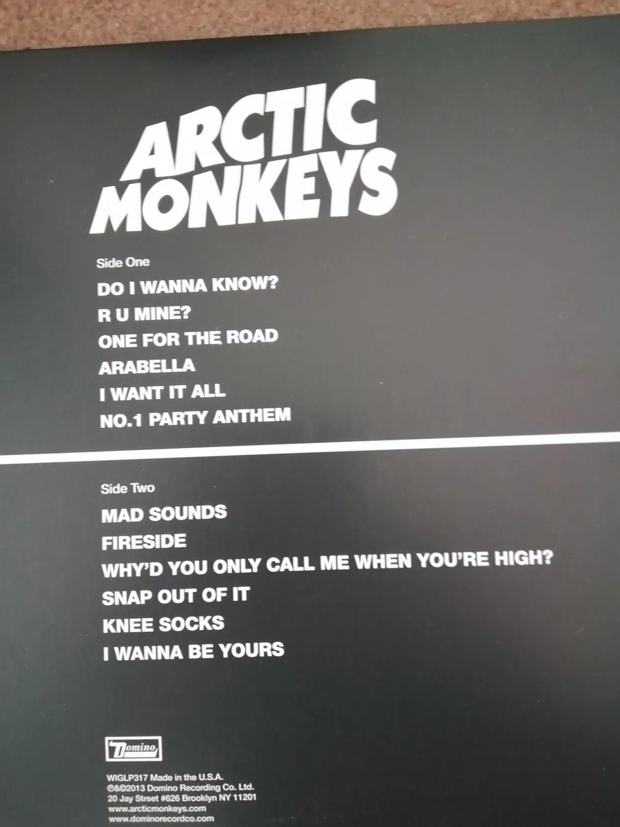 Artic monkeys vinyl - Image 1