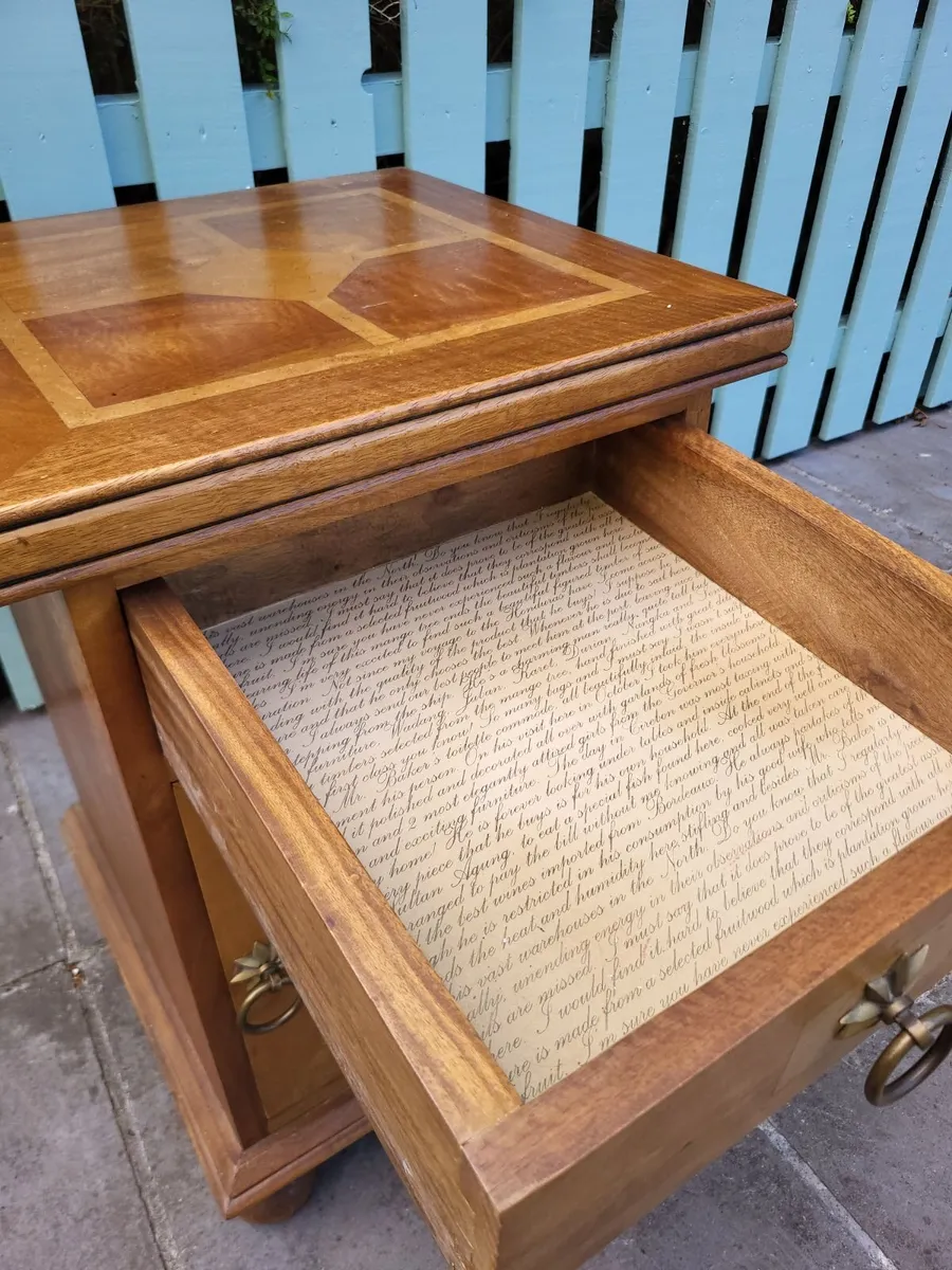 Hardwood Bedside lockers - Image 2