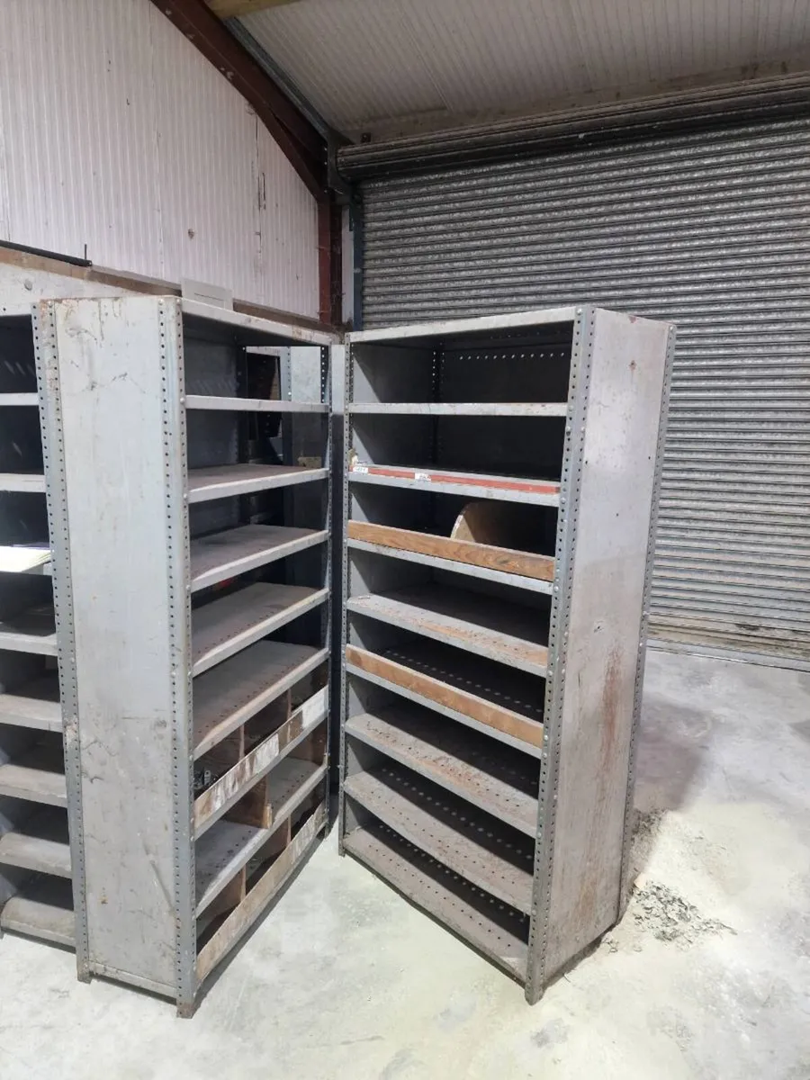 Steel shelving