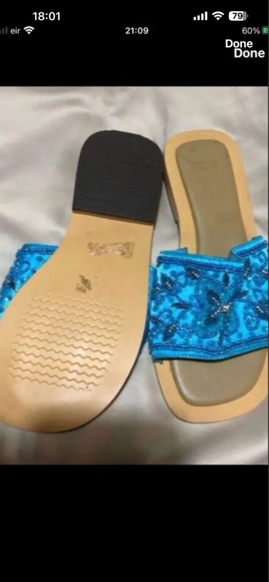 Ladies new sliders size 3 €5 - Image 4