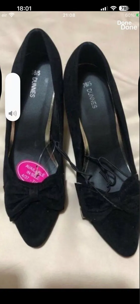 Ladies new shoes size 5 €10 - Image 1