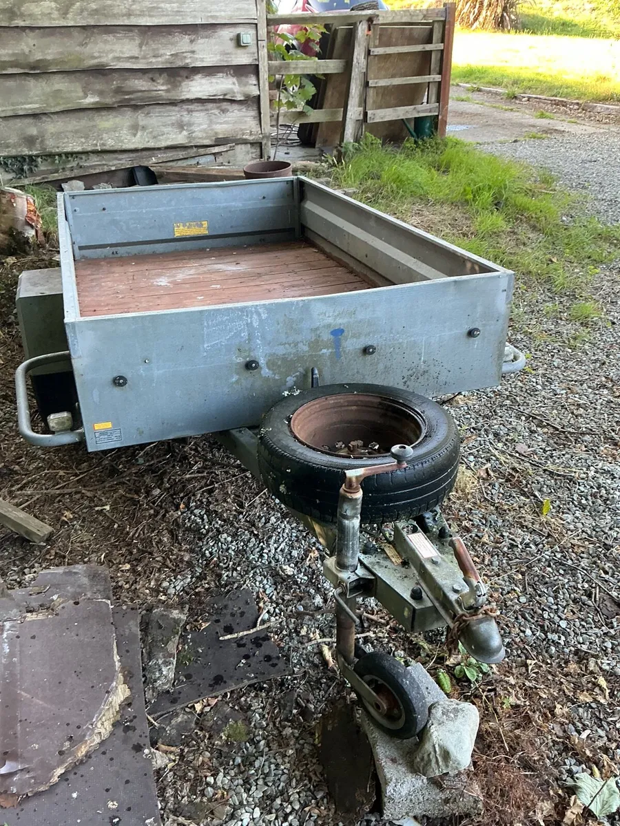 Car trailer 7ft2” x 4ft5”. - Image 1