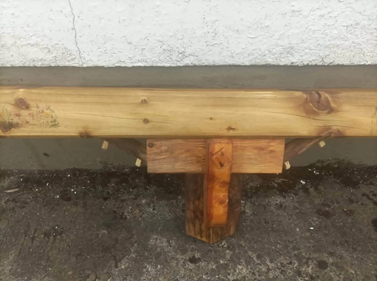 Wildflower Stove Mantle/Shelf - Image 3