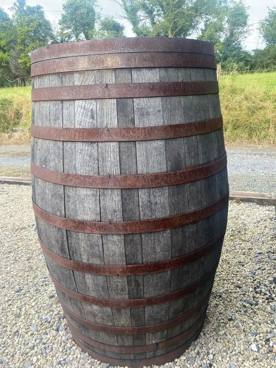 XL Oak whiskey barrel - Image 3