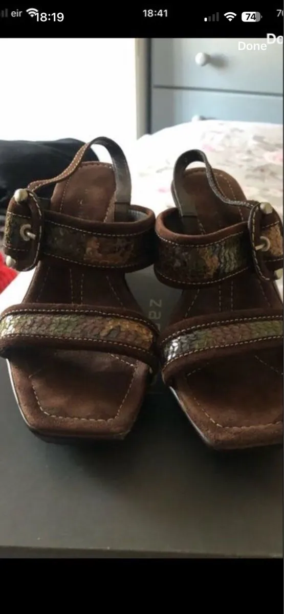 Ladies new wedge sandals size 3 €15 - Image 4